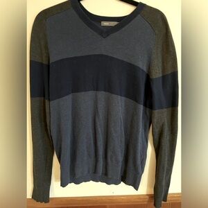 Vince Men's Cotton V-Neck Casual Pull-over Sweater